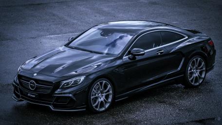 Sleek Black Luxury Coupe Wallpaper wallpaper