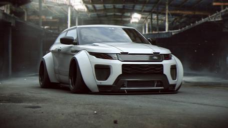 Sleek and Stylish Modified Car Wallpaper wallpaper