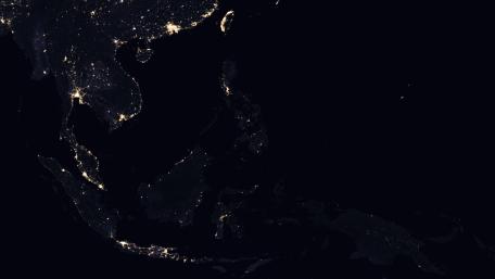 Night Lights of Southeast Asia 2016 wallpaper