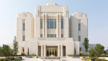 The Meridian Idaho Temple wallpaper