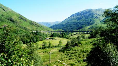 Glenfinnan Viadukt wallpaper