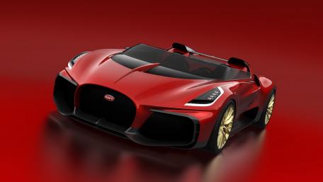 Sleek Red Hypercar Design for Enthusiasts wallpaper