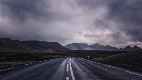 Mystic Journey on a Cloudy Day wallpaper