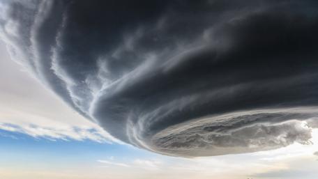 Whirlwind of Nature's Fury wallpaper