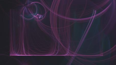 Luminous Fractal Elegance wallpaper