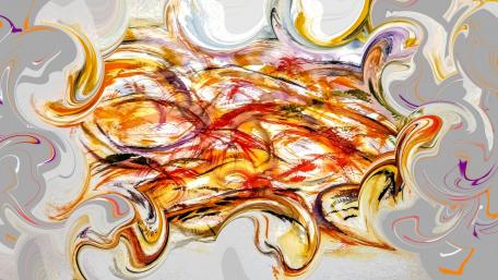 Mariage de couleurs ( ocres & rouges ) 2020 wallpaper