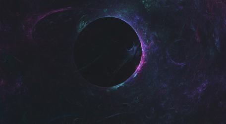 Cosmic Abyss of Colorful Whispers wallpaper