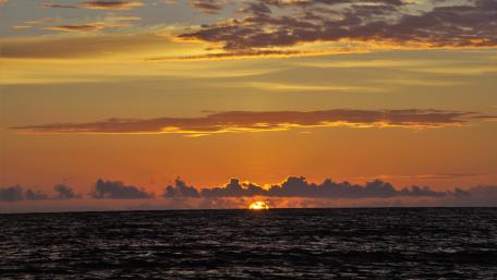 Sonnenuntergang am Merr wallpaper