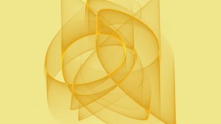 Captivating Mathematical Dance in Yellow Shades wallpaper