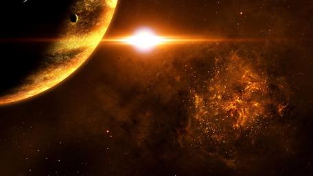 Majestic Cosmic Landscape Awaits You wallpaper