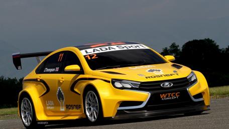 Dynamic LADA Sport Racing Wallpaper for Enthusiasts wallpaper