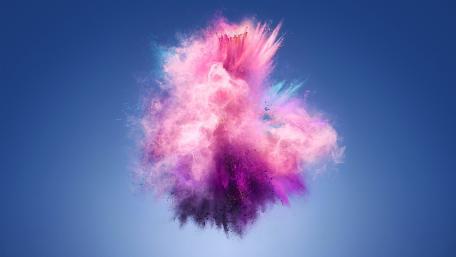 Pink explosion wallpaper