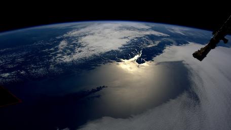 Majestic View of Earth from Space wallpaper