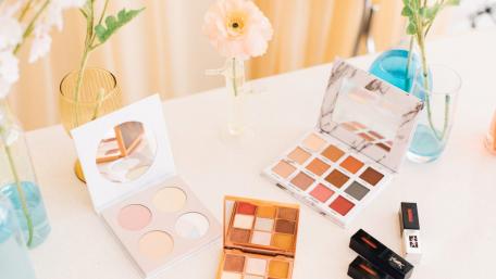 Beauty Essentials for Your Makeup Space wallpaper