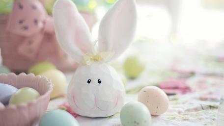 Easter Joy and Bunny Delights wallpaper