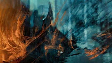 Flowing Colors and Textures in Motion wallpaper
