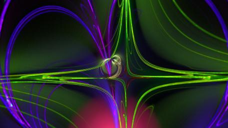 Vibrant Flow of Light and Colorful Patterns wallpaper