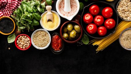 Fresh Ingredients for Culinary Creations wallpaper