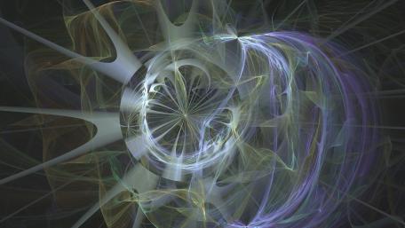 Ethereal Fractal Symphony wallpaper