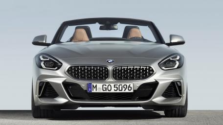 Sleek BMW Z4 Convertible Front View Wallpaper wallpaper