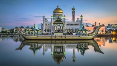 Omar Ali Saifuddien Mosque wallpaper