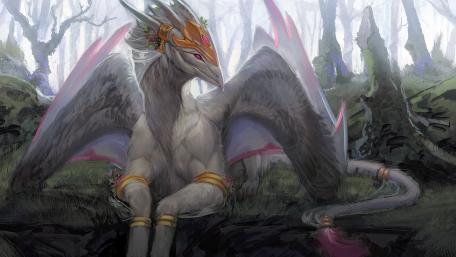 Majestic Guardian of the Enchanted Forest wallpaper