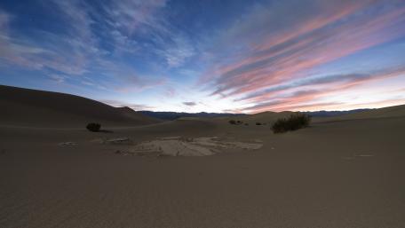 Serenity of the Desert Landscape wallpaper