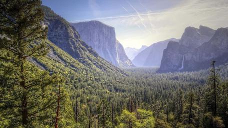 Tunnel View wallpaper