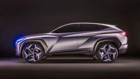 Futuristic Hyundai Vision T Concept Car Wallpaper wallpaper