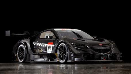 Sleek Honda NSX GT Racing Car Wallpaper wallpaper