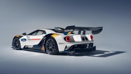 Exhilarating Ford GT Race Car Wallpaper wallpaper