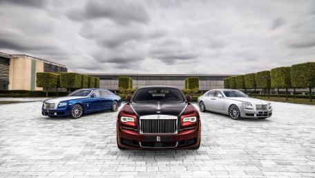 Luxury Rolls-Royce Dream Cars Showcase wallpaper