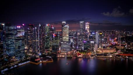 Marina Bay Sands in Singapore wallpaper