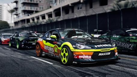 Vibrant Drift Racing Championship Scene wallpaper