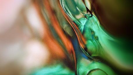 Fluid Harmony in Colorful Abstraction wallpaper