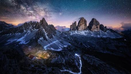 Three Peaks Nature Park wallpaper