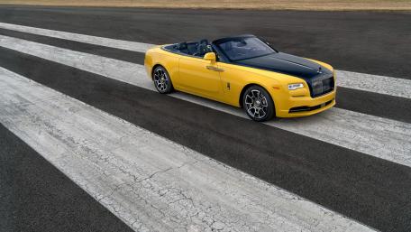 Luxury Convertible on a Tarmac Strip with Bold Colors wallpaper