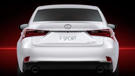Sleek Elegance of the Lexus IS 250 F Sport wallpaper