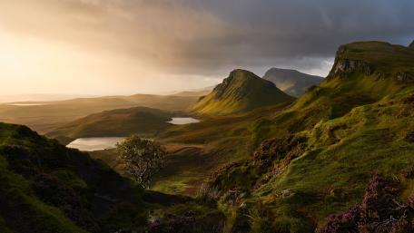 Serene Highland Vista Awaits You wallpaper