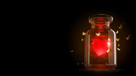 Captured Love in a Jar of Magic wallpaper