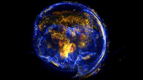 Cosmic Energy in Motion wallpaper