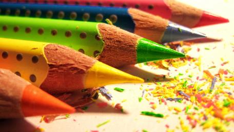 Vibrant Colors of Creativity and Imagination wallpaper