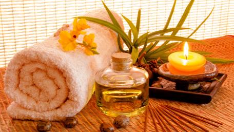 Tranquil Wellness Retreat for Relaxation wallpaper