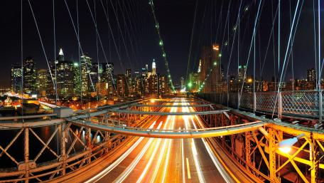 City Lights at Night wallpaper