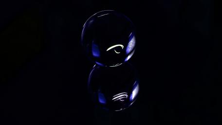 Mystical Reflections of Light in Darkness wallpaper