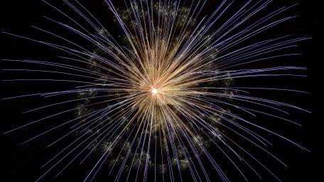 Radiant Fireworks Celebration Wallpaper wallpaper