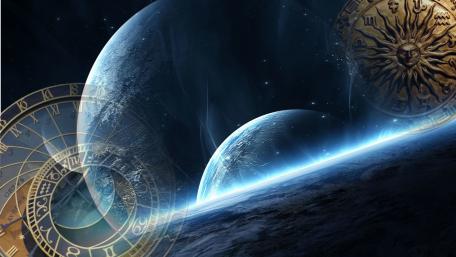 Galactic Dreams and Astrological Wonders wallpaper