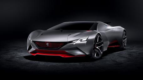 Futuristic Peugeot Concept Car Design wallpaper