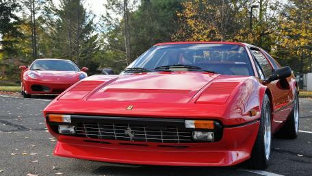 Classic Ferrari Sports Car Showcase Experience wallpaper