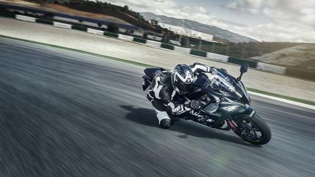 Thrilling Speed on the Track wallpaper